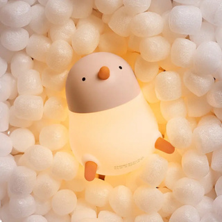 MUID BABY CHICK NIGHT LAMP เจ้าลูกไก่ โคมไฟไร้สาย ตั้งเวลาได้ เปิด ปิด ระบบสัมผัส silicone พรีเมี่ยม