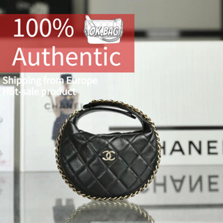 👜ชาแนล CHANEL 23C Lambskin chain handbag สุภาพสตรี กระเป๋าสะพายไหล่