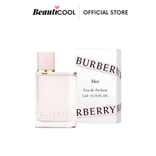 BURBERRY Her Eau de Parfum 5ml ถ่ายทอดทัศนคติอันหาญกล้า