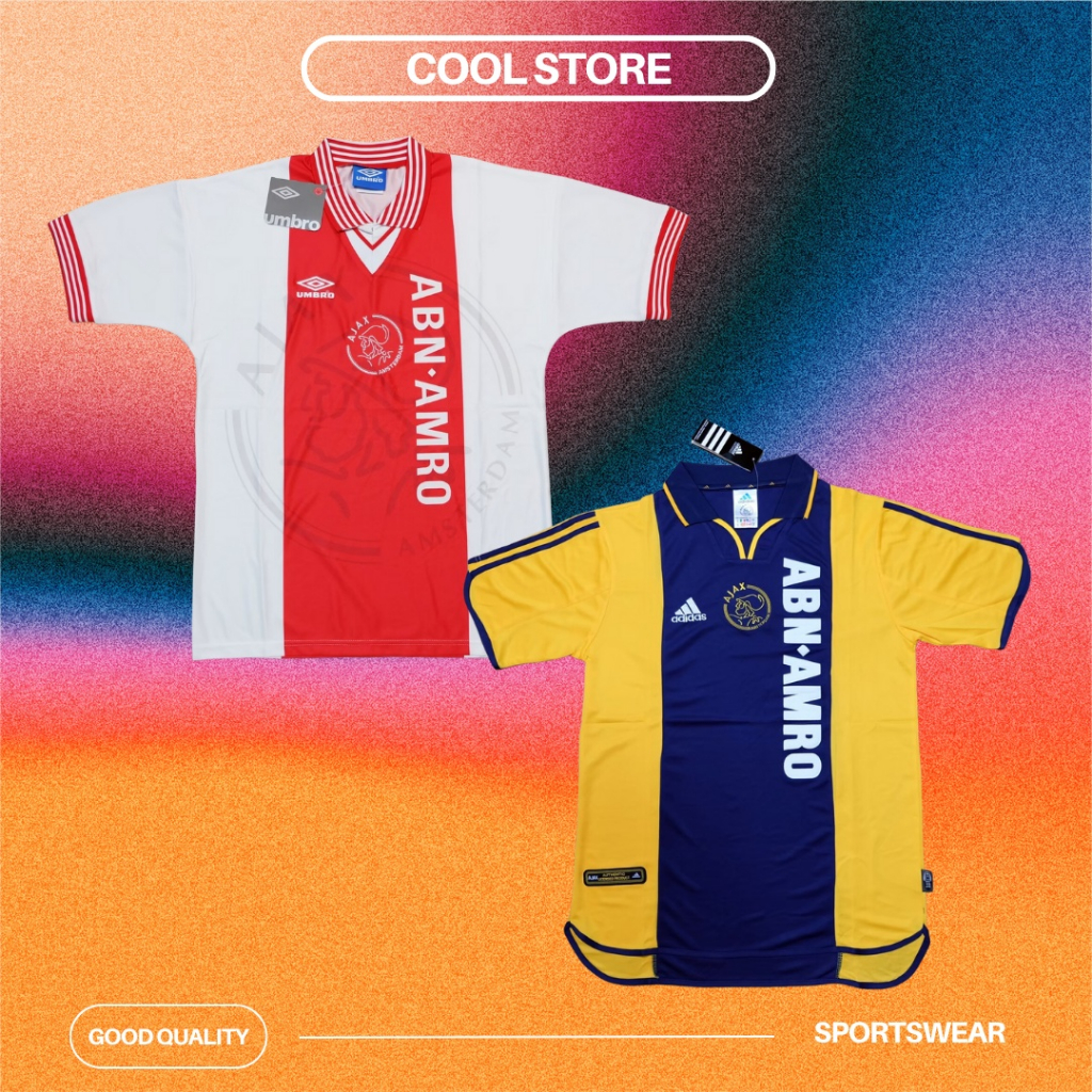 Ajax Amsterdam 2000/01 Vintage Jersey เสื้ออาแจ็คย้อนยุค abn amro