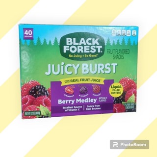 Black Forest Juicy Burst จูซี่ เบิรสต์ เบอร์รี่ เมดเลย์ เยลลี่กลิ่นเบอร์รี่ ตราแบล็คฟอร์เรส ขนาด 907 กรัม