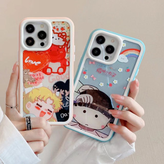 🎁ส่งของขวัญ🎁เคสไอโฟน 11 13 12 Pro Max การ์ตูน เคส for ไอโฟน14 pro max soft case Iphone