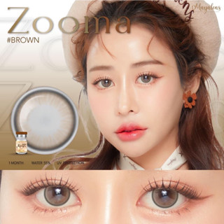 คอนแทคเลนส์ Maya lens Zooma ค่าอมน้ำ55% ขนาดกลาง