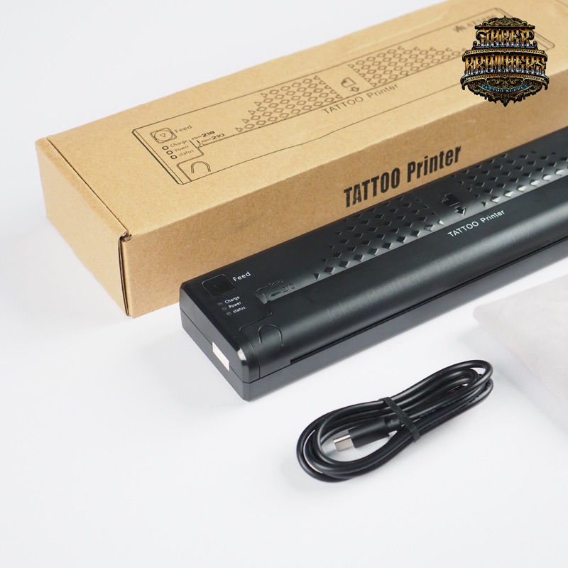 เครื่องลอกลาย เครื่องลอกลายสัก Tattoo Printer ATS886 ไร้สาย สั่งพิมพ์ผ่าน เเอปพลิเคชัน