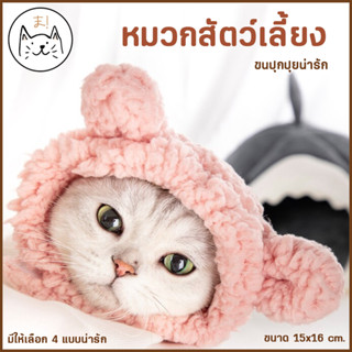 KUMA ま หมวกแมว หมวกสุนัข สัตว์เลี้ยง