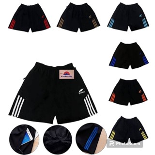 288-กางเกงขาสั้นผ้าร่มเนื้อผ้านิ่มใส่สบายเามีเชือกรูดกระเป๋า…