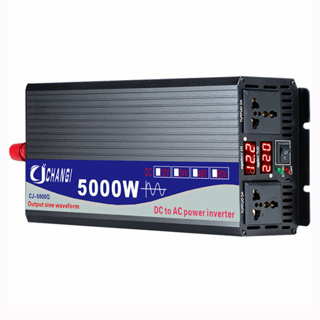 อินเวอร์เตอร์ เพียวซายเวฟ 5000w 12v/24v CJ Inverter pure sine wave สำหรับงานโซล่าเซลล์ เครื่องแปลงไฟฟ้า สินค้าราคาถูกจาก