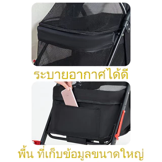 【พร้อมส่ง】EGG รถเข็นสุนัข รับน้ำหนักได้ถึง 15 กิโลกรัม รถเข็นแมว รถเข็นสุนัขและแมว รถเข็นสัตว์เลี้ยง พกพาสะดวก COD