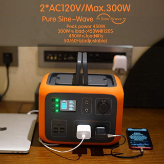 Bluetti AC50S Orange Portable Power Station ความจุ 135,000mAh/500Wh