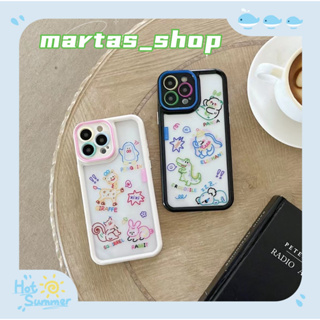 ❤️ส่งของขวัญ❤️ เคสไอโฟน 11 12 13 14 Pro Max สไตล์คู่รัก กราฟฟิตี ความคิดสร้างสรรค์ การ์ตูนCase for iPhone สาวน่ารักหัวใจ