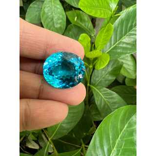 Lab created Blue Topaz oval shape 1pieces