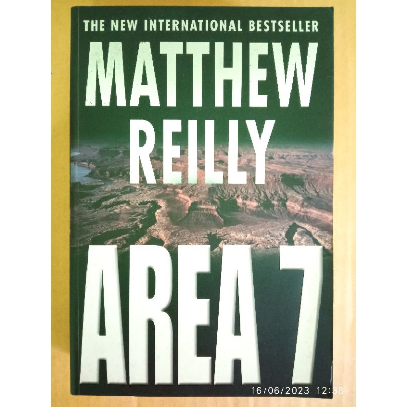 Area 7 By Matthew Reilly/Language English/ฉบับภาษาอังกฤษ/มือสองสภาพบ้าน