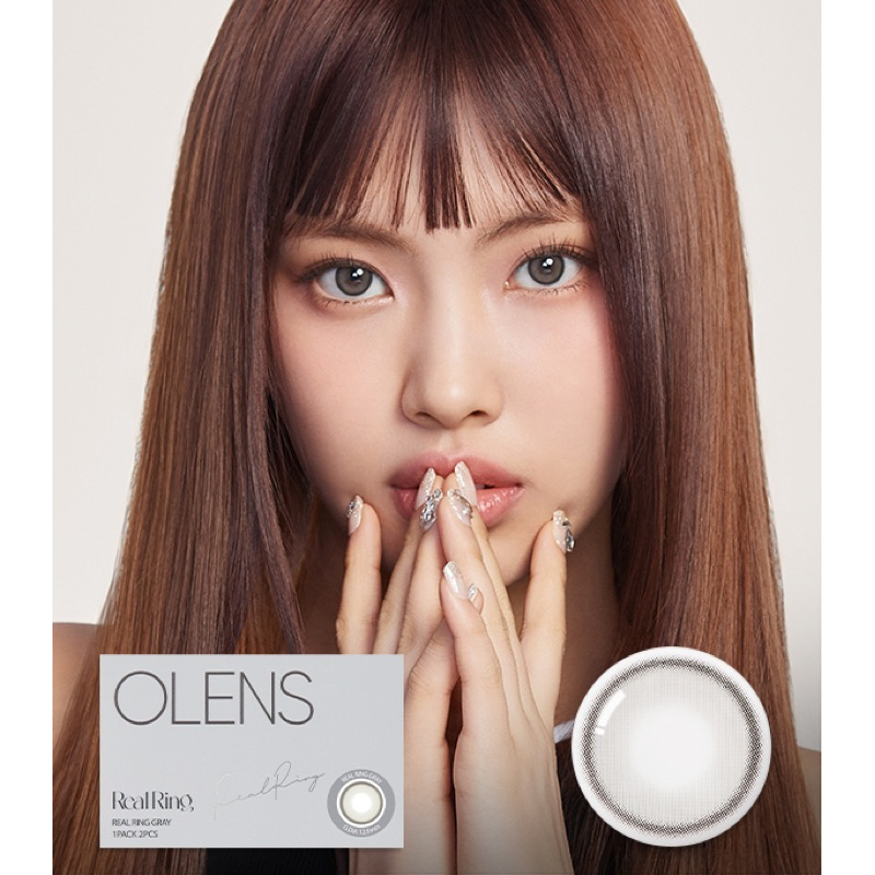 (1day & Monthly) OLENS รุ่น REAL RING คอนแทคเลนส์เกาหลี - รูปที่ 3