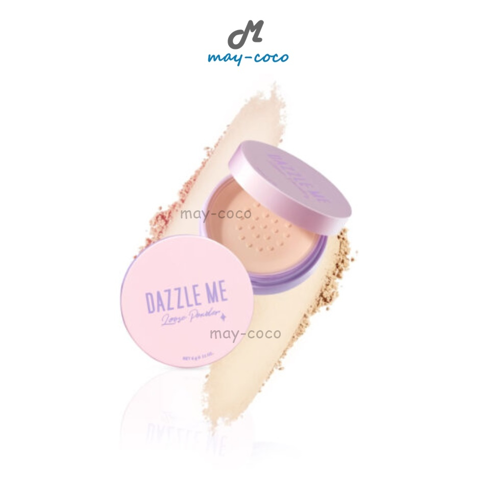 ถูก/แท้/มีไลฟ์ แป้ง Dazzle Me Always Setting Loose Powder แป้งฝุ่น แป้งคุมมัน หน้าเนียน ผิวเนียน เบลอรูขุมขน