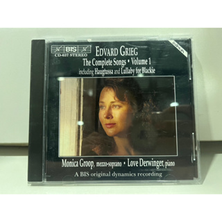 1   CD  MUSIC  ซีดีเพลง       Grieg: Songs, Vol.1  Monica Groop/Love Derwinger   (K19J86)