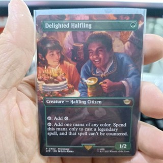 Delighted Halfing MTG Single Card