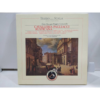 3LP Vinyl Records แผ่นเสียงไวนิล  CAVALLERIA RUSTICANA PAGLIACCI   (J22C139)