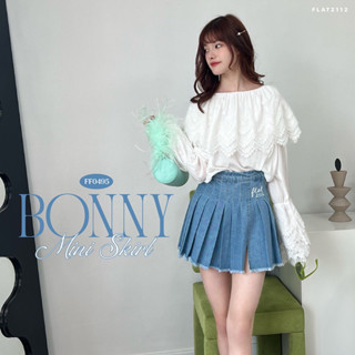 FLAT2112 FF0495 : BONNY MINI SKIRT กระโปรงยีนส์