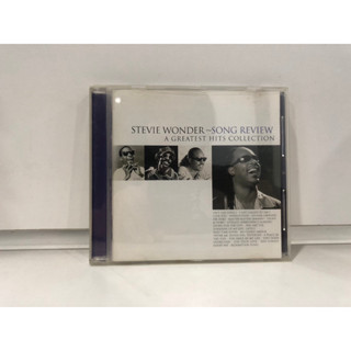 1 CD MUSIC  ซีดีเพลงสากล    STEVIE WONDER-SONG REVIEW A GREATEST HITS COLLECTION   (L6D84)