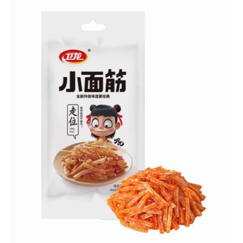 ขนมหม่าล่า ล่าเถียว กับแกล้ม เส้นเล่นเคี้ยวเพลิน ขนาด 24g C01