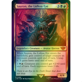 [MTG] The Lord of the Rings (LTR) - Sauron, the Lidless Eye (Foil)