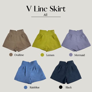 V Line Shorty Pants กางเกงขาสั้นเอววี