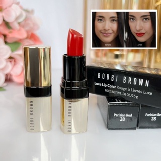 Bobbi Brown Luxe Lip Color 2.5g  # 28 - Parisian Red