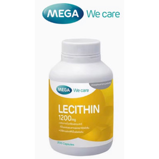 mega wecare Lecithin100เม็ด