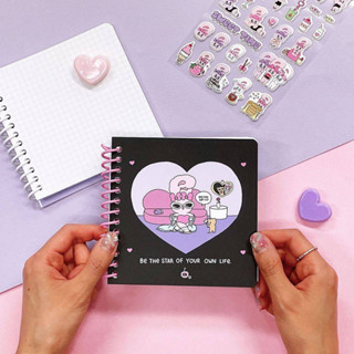 ( พร้อมส่ง ) Estherbunny Square Notebook สมุดโน๊ต