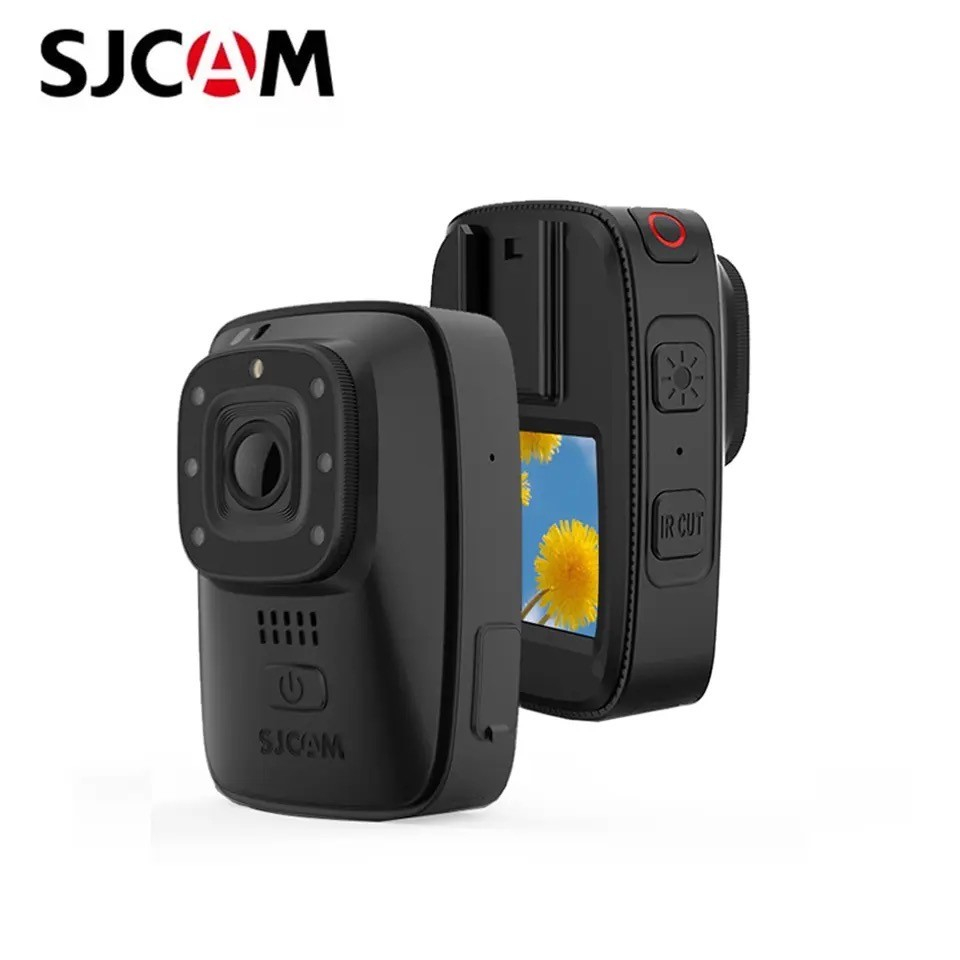 SJCAM A10 กล้องติดตัวตำรวจ Full HD 1080p Police Body Camera Night Vision Infrared ถ่ายภาพแม้ในที่มืด แบตอึด
