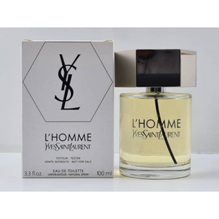 ส่งฟรี YSL LHomme EDT 100ml กล่องเทส  น้ำหอมสำหรับผู้ชาย หอมมีเสน่ห์น่าดึงดูด SEP01