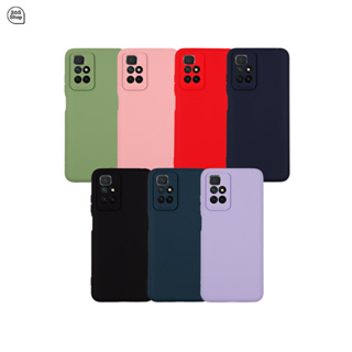 เคส Xiaomi Redmi 10 4G เสียวหมี่ เรดหมี่ 10 4จี เคสซิลิโคนนิ่ม กันกล้อง สีพาสเทล TPU หนา