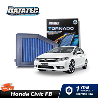 กรองอากาศ HONDA Civic Fb1.8/2.0L 2013 DATATEC TORNADO AIR FILTER