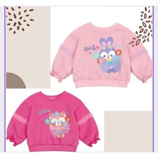 เสื้อแขนยาวเด็กผู้หญิง สีชมพูลายน่ารัก