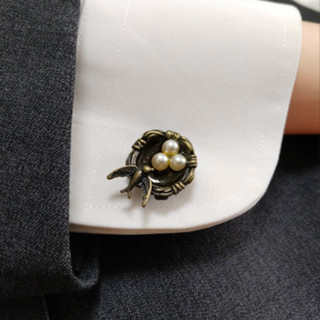 คัฟลิงแฟชั่น คัฟลิงค์ Cufflinks cufflink กระดุมข้อมือชาย ราคาถูก กระดุมสูท กระดุม ของขวัญผู้ชาย ไม่ลอกไม่ดำ กระดุมแอนทีค