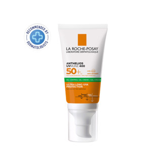 Laroche-Posay ลาโรช-โพเซย์ Anthelios Uvmune400 Oil Control Gel-Cream Spf50+ กันแดดสำหรับผิวหน้าสำหรับผิวมัน มีแนวโน้มเป็นสิวง่าย 50ML