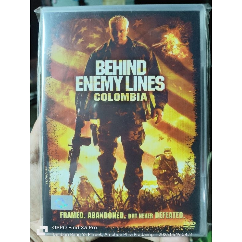 BEHIND ENEMY LINES - COLOMBIA - DVD มือ 2 สภาพดี ราคาเต็ม 399.-