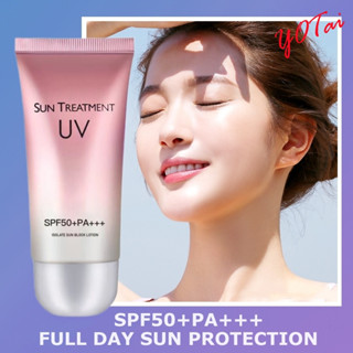 YOTAI กันแดดนมวัว สูตรใหม่ ปรับผิวขาวกระจ่างใส ป้องกันรังสียูวี SPF50+PA+++ กันน้ำและกันเหงื่อ ควบคุมความมัน ขนาด60g