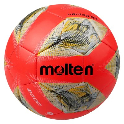Molten (ของแท้1000%) ลูกฟุตบอล ลูกบอล Molten F5A2000 เบอร์5 ลูกฟุตบอลหนัง PU หนังเย็บ ราคา ถูกที่สุด ดีลบีเคเค แกลเลอรีภาพที่ 8