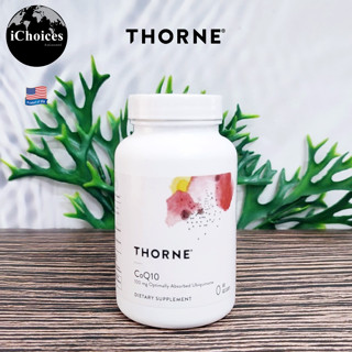 [Thorne] CoQ10, 100 mg Optimally Absorbed Ubiquinone 60 Gelcaps โคคิวเทน CoQ10 Q10 Q-10