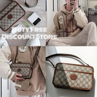 GUCCI กระเป๋า MINI BAG WITH INTERLOCKING G BAG