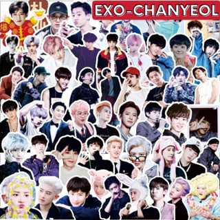 ✅พร้อมส่ง✅ Sticker EXO ChanYeol ไดคัท 56 ชิ้น