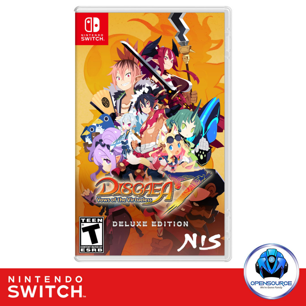 [พร้อมส่ง]Nintendo: Disgaea 7 vows of the virtueless Deluxe Edition (US Z1) - Nintendo Switch