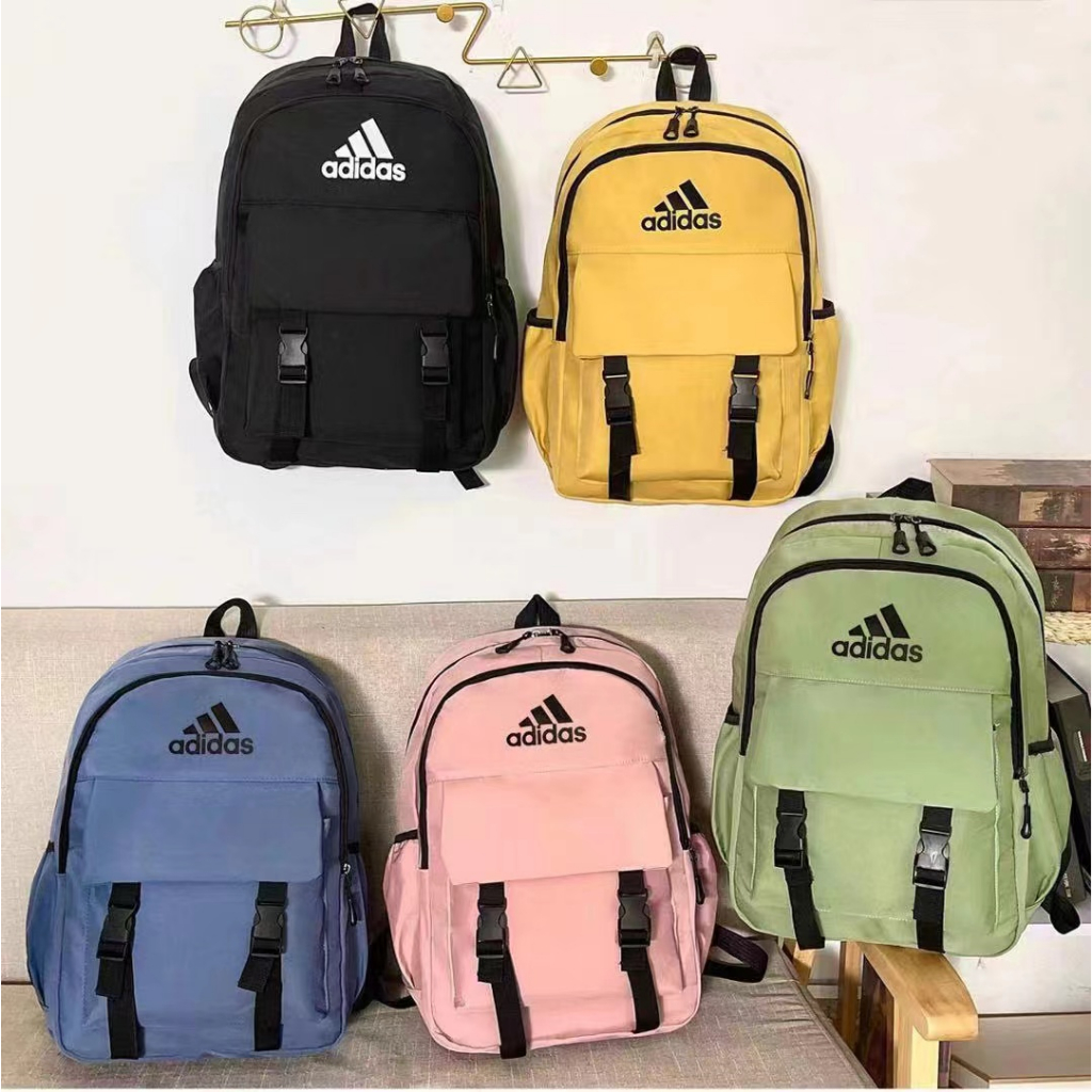 Adidasคุณภาพสูงกระเป๋าสะพายหลังกีฬาสบาย ๆ สำหรับผู้ชายและผู้หญิงเหมาะสำหรับนักเรียน