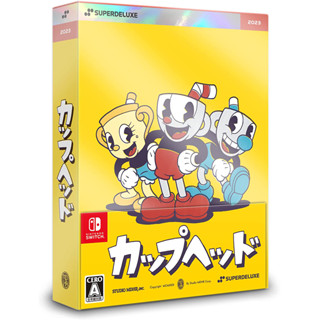 (พร้อมส่ง)Nintendo Switch : Cuphead [DELUXE Edition](JP)(Z2)(มือ1)