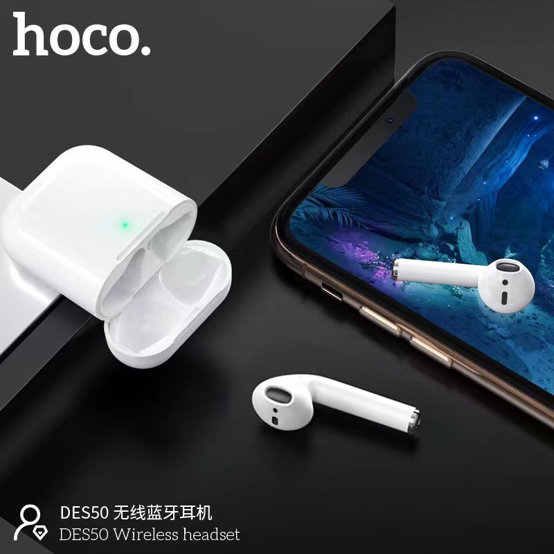 หูฟังบลูทูธไร้สาย HOCO DES03 Bluetooth Wireless headrest รุ่นใหม่ล่าสุด