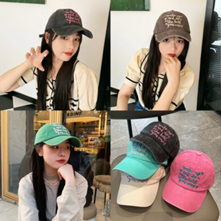 Cap_Wake up Hat หมวกแก็ป มีหลายสี หมวกแฟชั่น ราคาถูก พร้อมส่ง