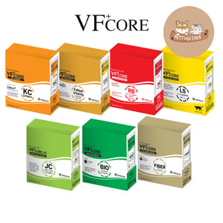 (ยกกล่อง) ขนมแมวเลีย VF Core อาหารเสริม ไลซีน, บำรุงเลือด, บำรุงข้อต่อ ขนาด 12 g.x 30 ซอง