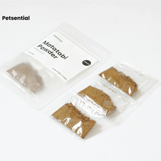 Petsential Matatabi powder ผงสมุนไพร มาทาทาบิ ปริมาณ 15 กรัม ( 5 กรัม 3 ซอง)