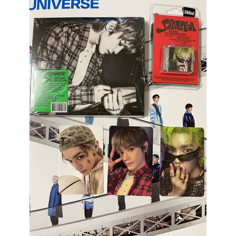 พร้อมส่ง Taeyong 1st mini album Shalala อัลบั้ม การ์ดbenefit Ktown4u Kpopmerch